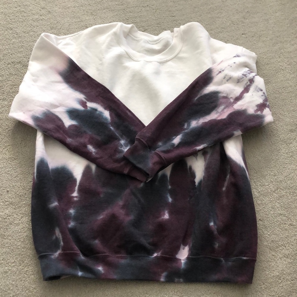 Urban outfitters tie dye oversized sweatshirt